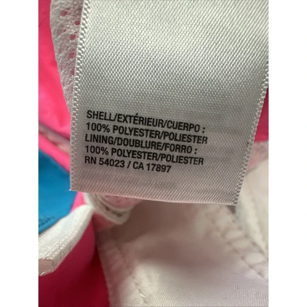 Old NavyLarge Colorblock Board Shorts Pink Blue White Mesh Lined Swim Trunks‎